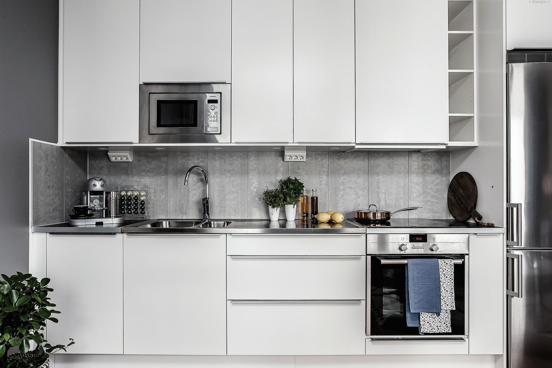 dapur kecil modern